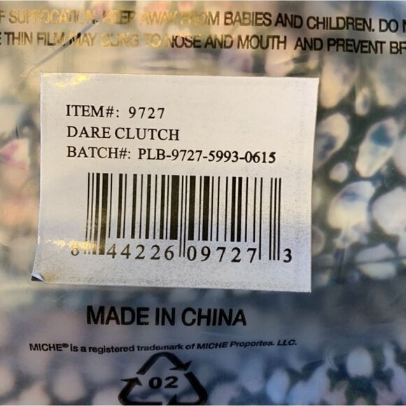 💕NWT Miche Dare Clutch. Pastel Hughes - Picture 3 of 9